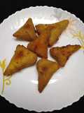 Bread cone samosa