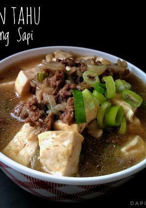Foto resep Mun Tahu Daging Sapi
