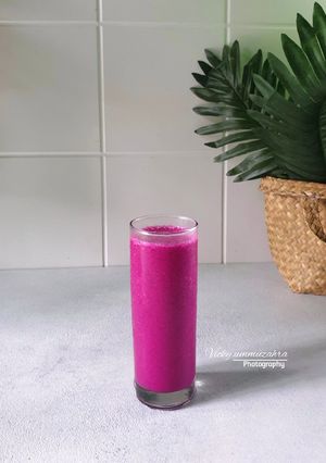 Foto resep Smootie Buah Naga Pisang