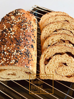Foto resep Cinnamon Raisin Wheat Bread(No Knead | No Butter)