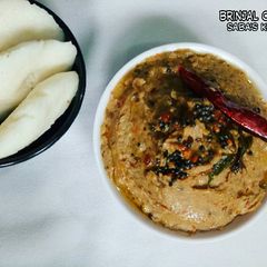 A picture of Brinjal Chutney.