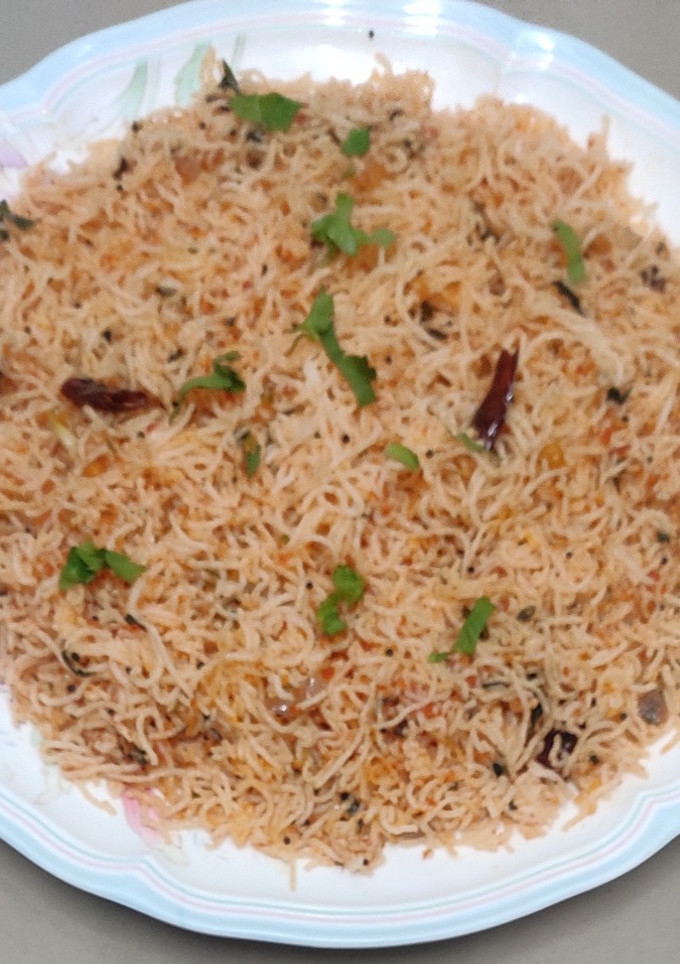 வரகு தக்காளி சேமியா(Millet Semiya recipe in tamil) செய்முறை முக்கிய புகைப்படம்