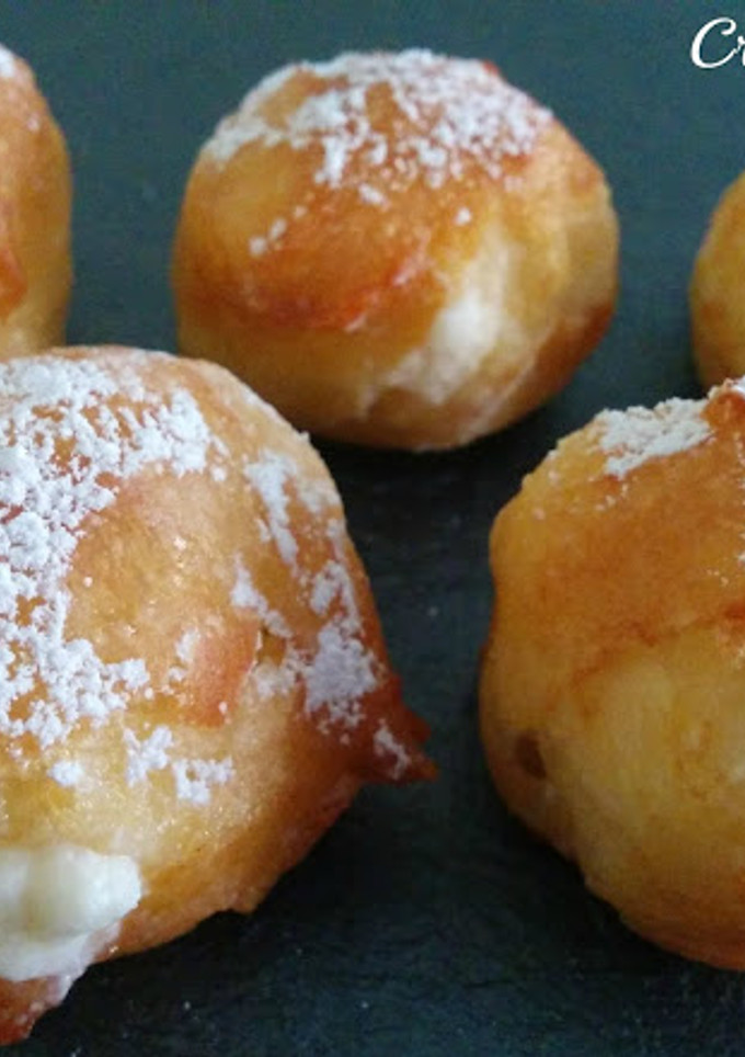 Una foto de Buñuelos de viento caseros