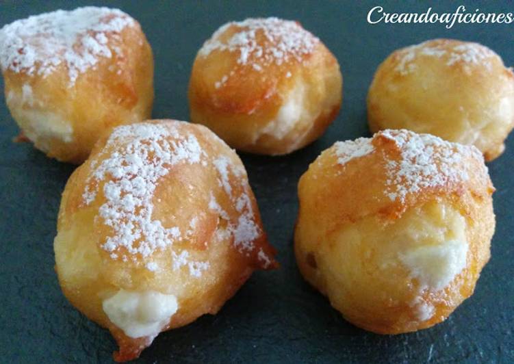 Buñuelos de viento caseros