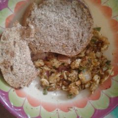 A picture of Special Spicy Sausage Salad.