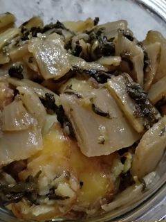 Una foto de Acelgas con patatas