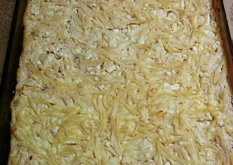 Steps to Prepare Favorite kugel