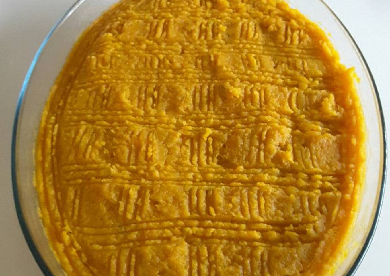 Pastel de carne y calabaza