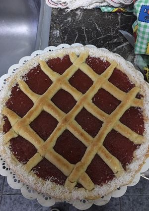 Una foto de Pastafrola con harina leudante