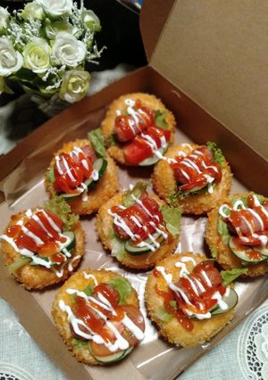 Foto resep Donat burger