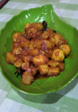Foto resep Balado Kentang telor puyuh