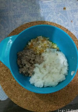 Foto resep Nasi sapi dan capcay tofu Mpasi 9m+