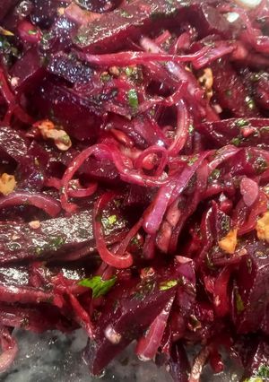 Una foto de Ensalada de Remolachas Asadas