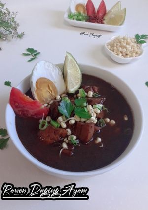 Foto resep 188. Rawon Daging Ayam Bumbu Instan