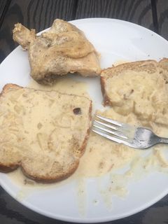 A picture of Smothered chicken.