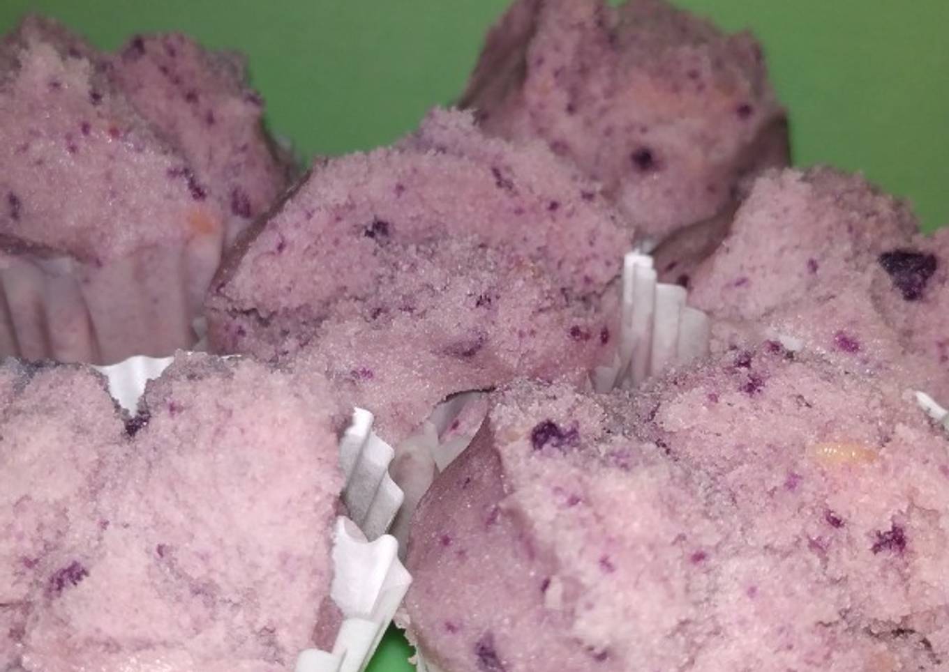 Bolu kukus ubi ungu