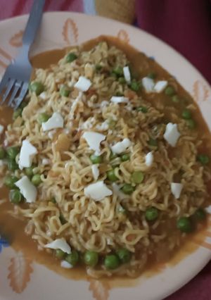 A picture of Veg maggi.