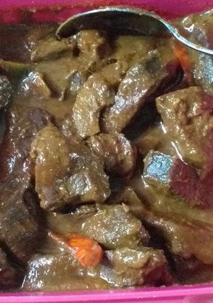 Foto resep Hati Sapi Masak Kecap ❤