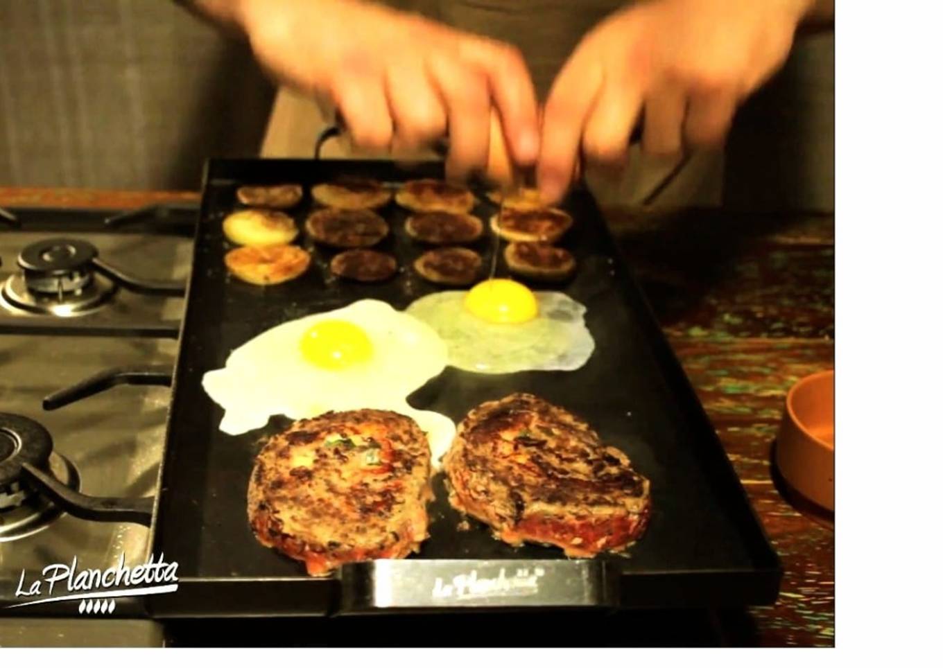 Arrollado de carne a La Planchetta