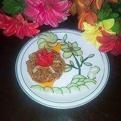 MASH ki dal with beautiful presentation A picture of MASH ki dal with beautiful presentation.