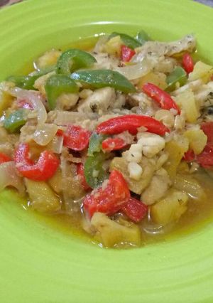 Foto resep Gurame tumis nanas