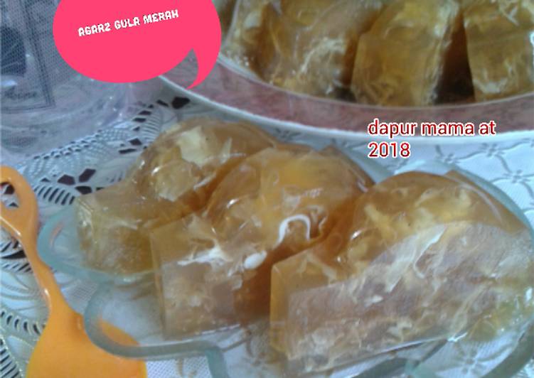 Resep Agar - Agar Gula Merah #SelasaBISA Anti Gagal