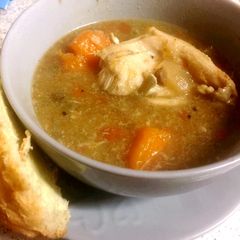 A picture of My Slow cooked Chunky Chicken & Veg Casserole.