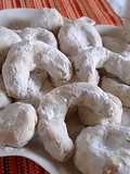 Kourabiedes. Galletas Griegas de manteca
