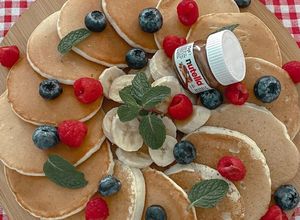 صورة لوصفة بان كيك لذيذ🤎🥞