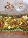 Mutton Kabab biryani