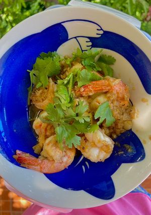 รูปของ กุ้งกระเทียม