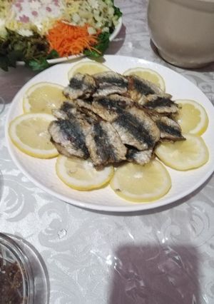 صورة لوصفة سمك السرين مقلي