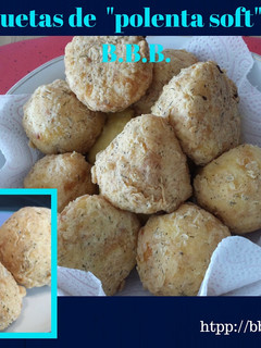 Una foto de Croquetas de polenta soft