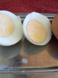 A picture of Hacks for hard boiled eggs.