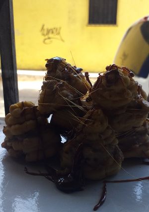 Una foto de Masa choux (croquembouche)