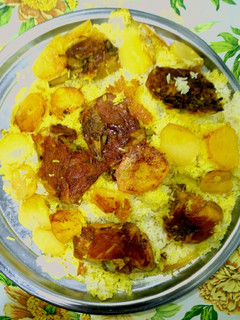 عکسی از دستور ته انداز مرغ