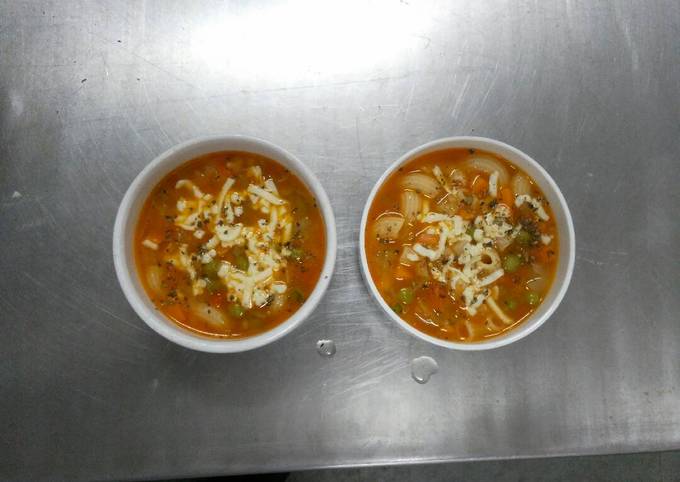 Minestrone soup