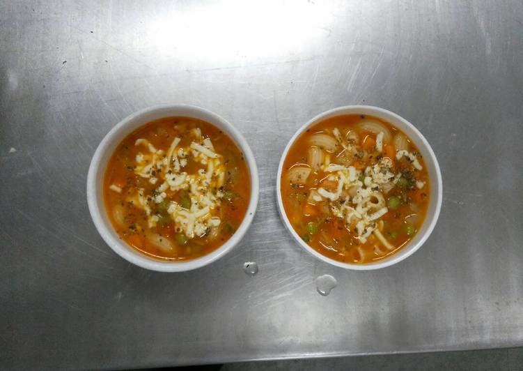 Minestrone soup