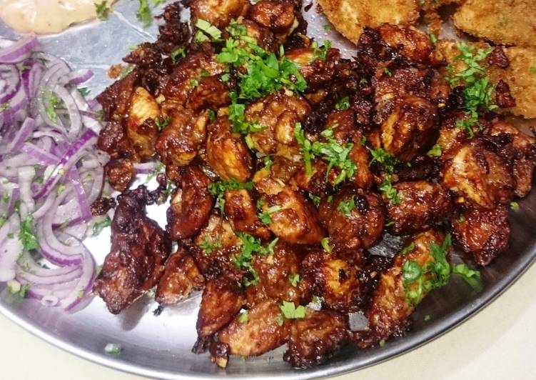 Recipe of Super Quick Homemade Spicy crispy chicken