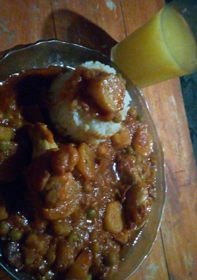 Una foto de Estofado de pollo