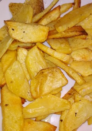Una foto de Patatas crujientes (bajo en calorías)