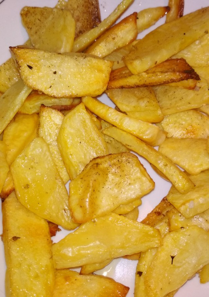 Una foto de Patatas crujientes (bajo en calorías)