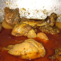 A picture of Chicken korma.