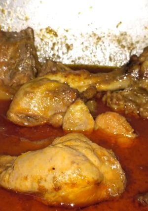A picture of Chicken korma.