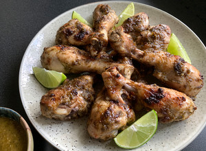 A picture of Jamaican Inspired Baked Chicken.