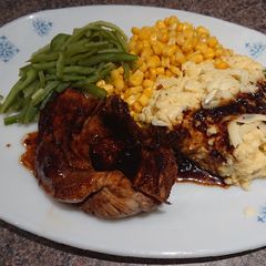 Honey Garlic Pork Chops A picture of Honey Garlic Pork Chops.