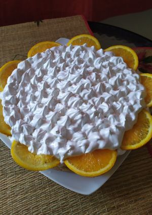 Una foto de Tarta de naranja