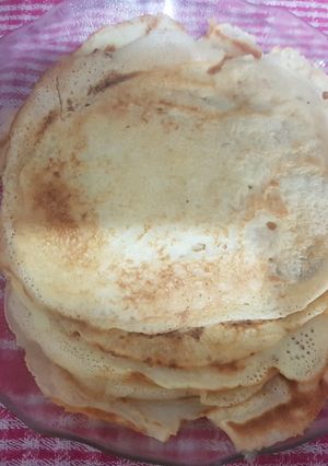 Una foto de Panqueques sin leche