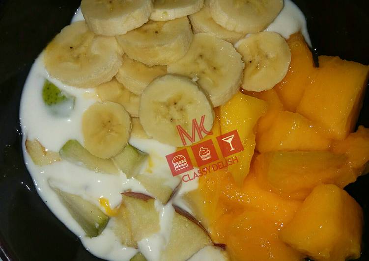 Easiest Way to Prepare Homemade Yogo fruit | This is Recipe So Awesome You Must Try Now !!