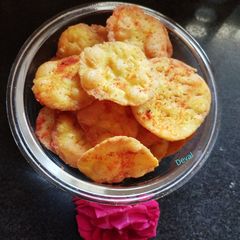 A picture of ચાટ પૂરી.